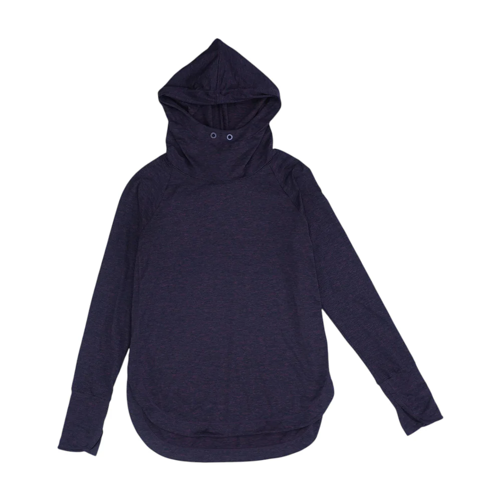 Burgundy Solid Hoodie Pullover