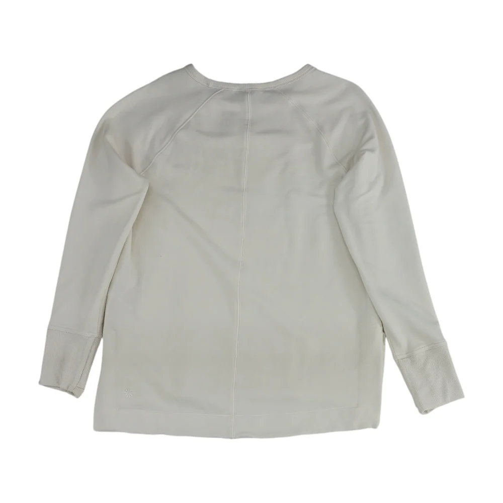 Ivory Solid Sweatshirt Pullover - Image 2