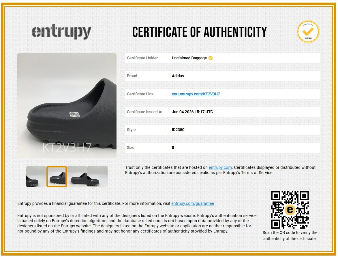 Slate Grey Yeezy Slide Athletic Shoes - Image 6