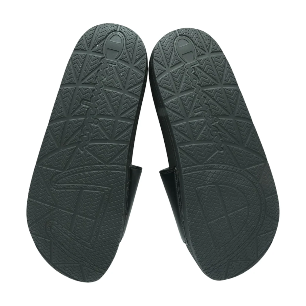Black Athletic Slide Athletic Shoes - Image 3