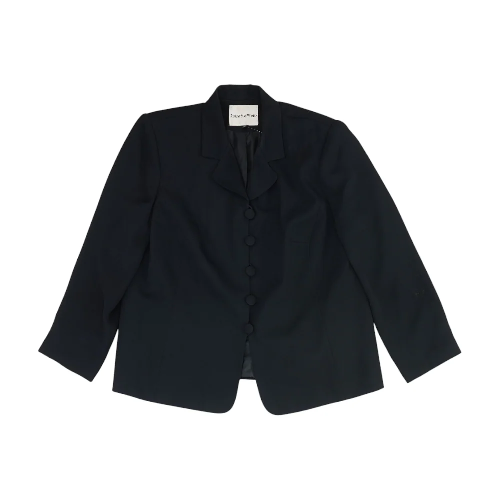 Navy Flannel Button Down
