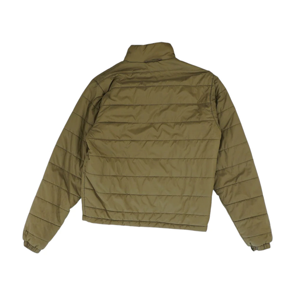 Khaki Solid Jacket - Image 2