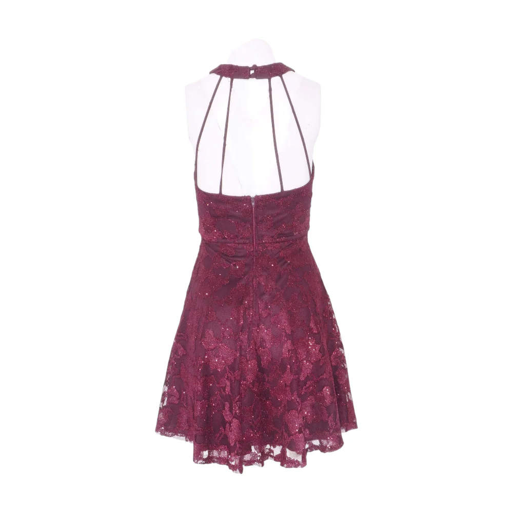 Maroon Mini Dress - Image 2