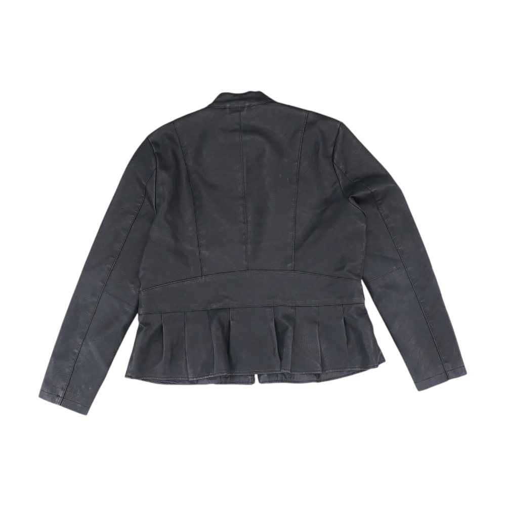 Black Solid Jacket - Image 2