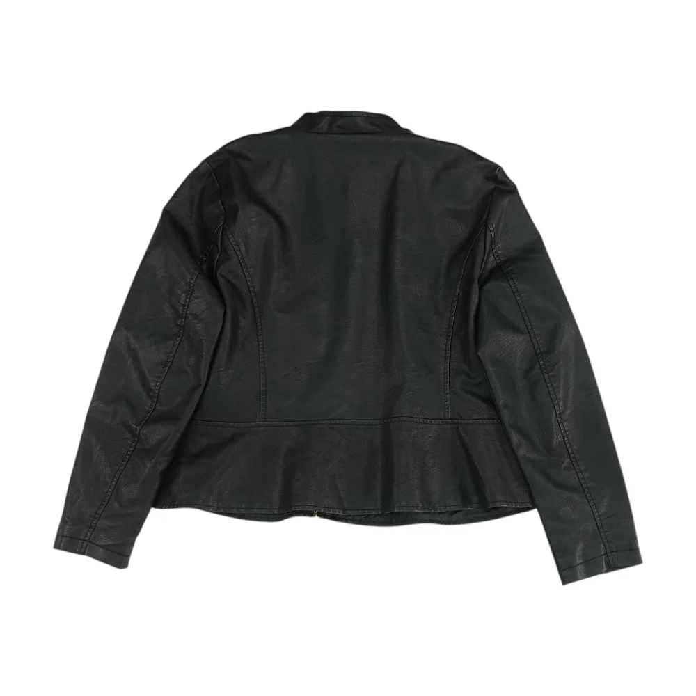 Black Solid Jacket - Image 2