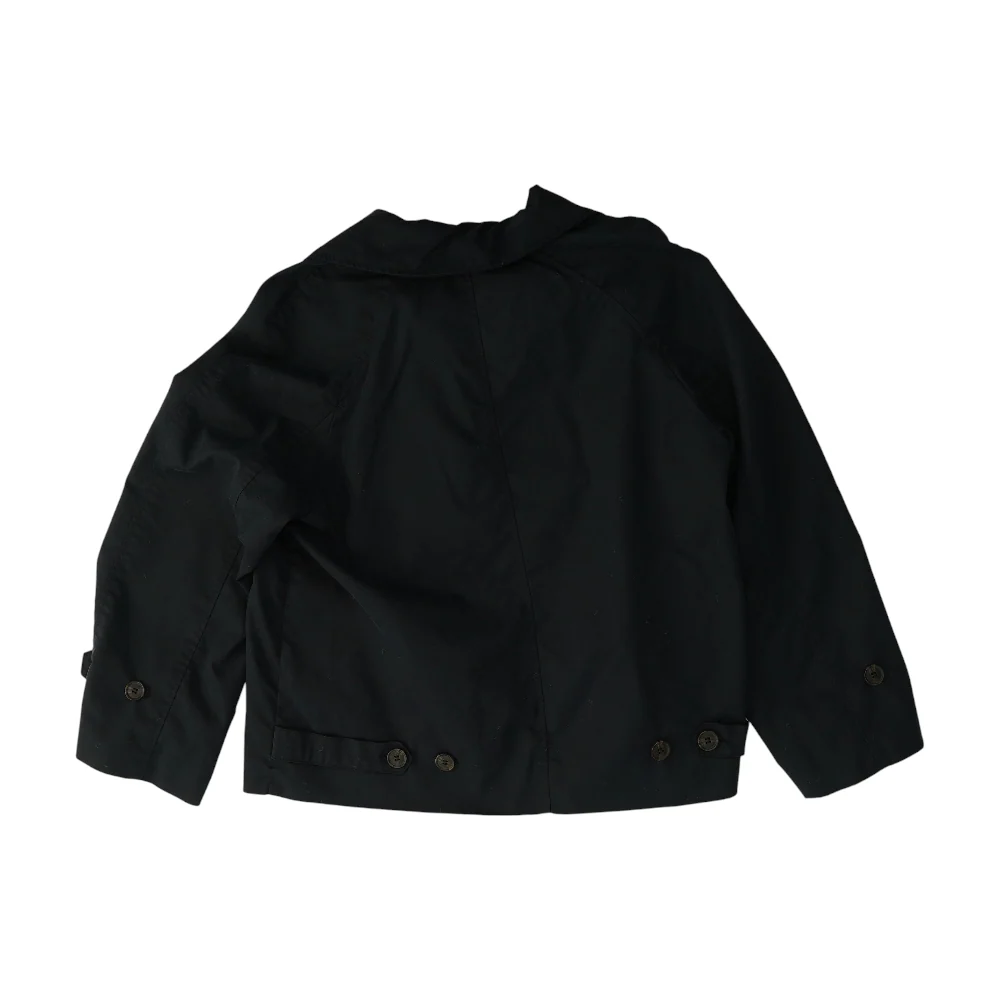 Navy Solid Jacket - Image 2