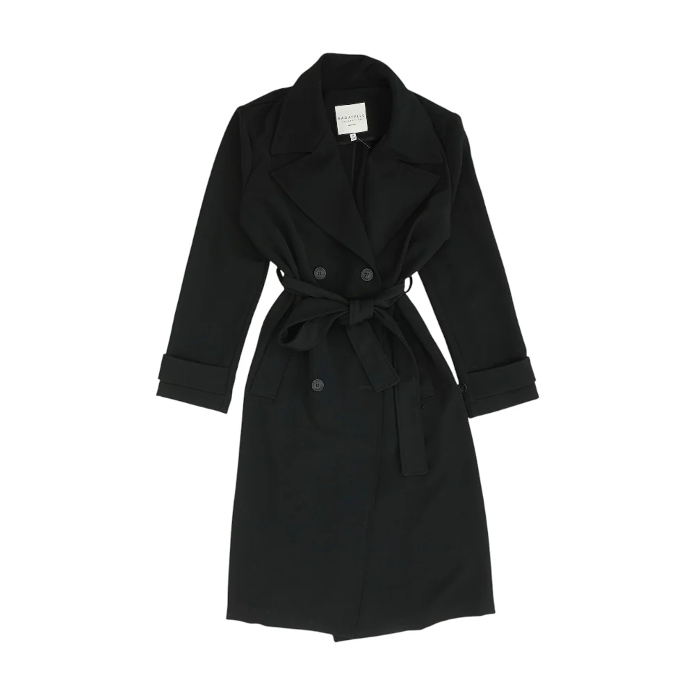 Black Solid Coat