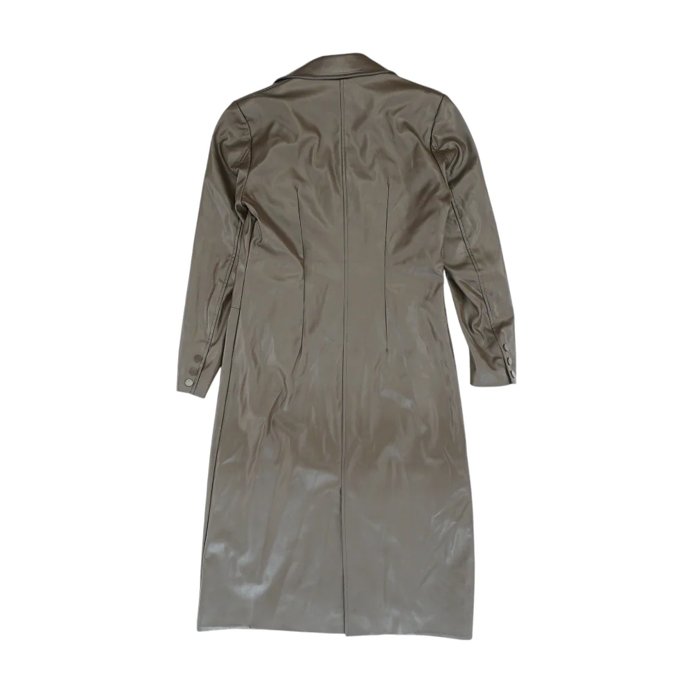 Brown Solid Coat - Image 2
