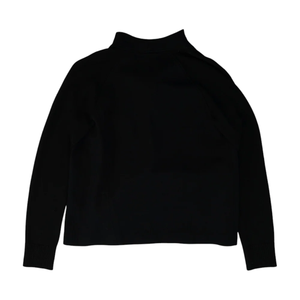 Black Solid Blazer - Image 2