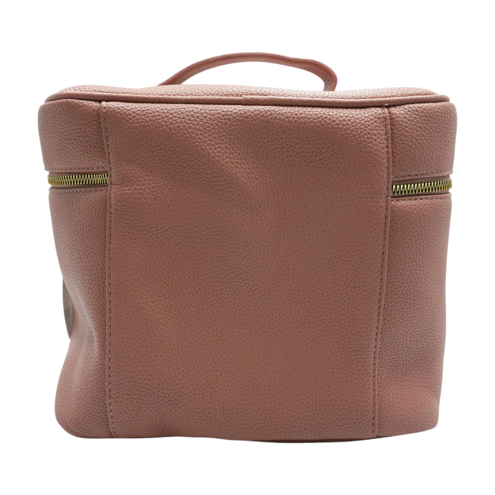 Pink Solid Makeup Bag - Image 2