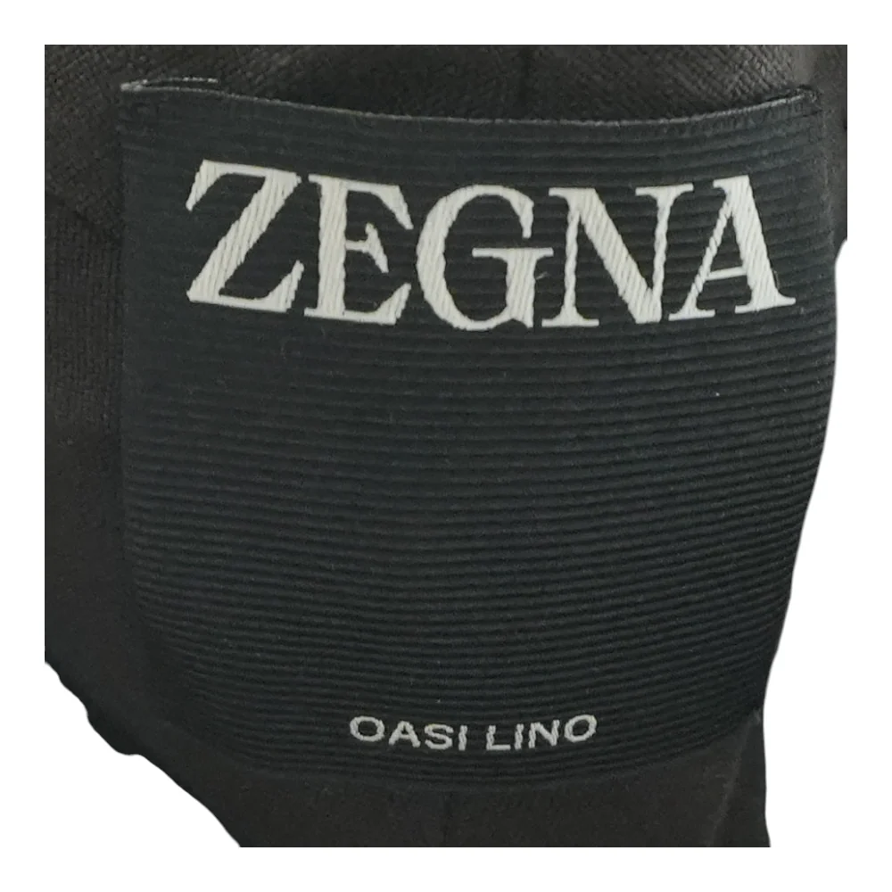 Dark Brown Oasi Lino Baseball Cap - Image 3