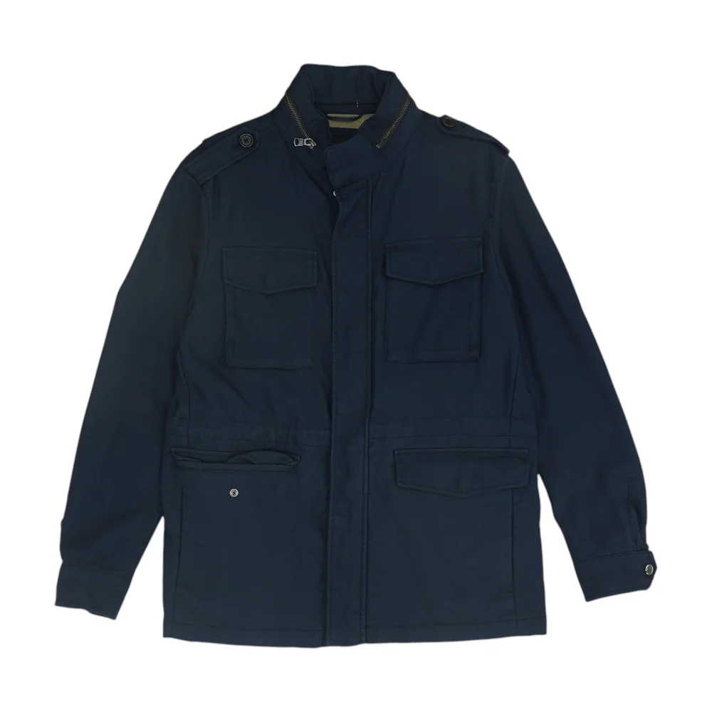 Navy Solid Jacket
