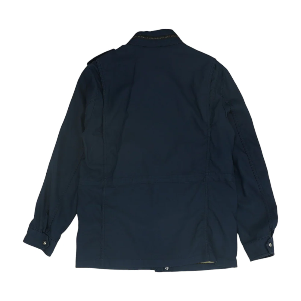 Navy Solid Jacket - Image 2
