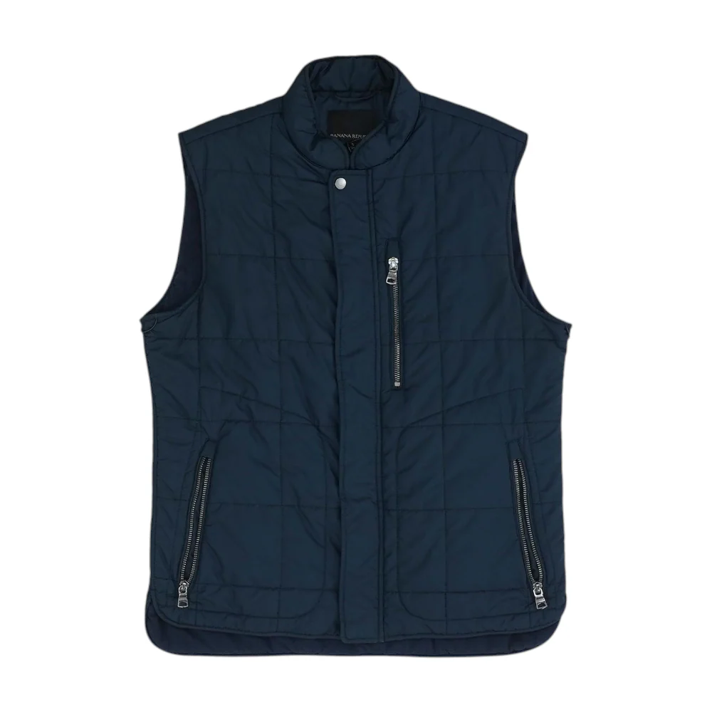 Navy Solid Vest