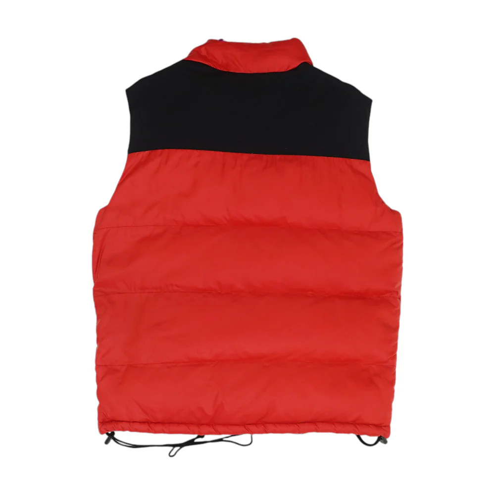 Red Color Block Vest - Image 2