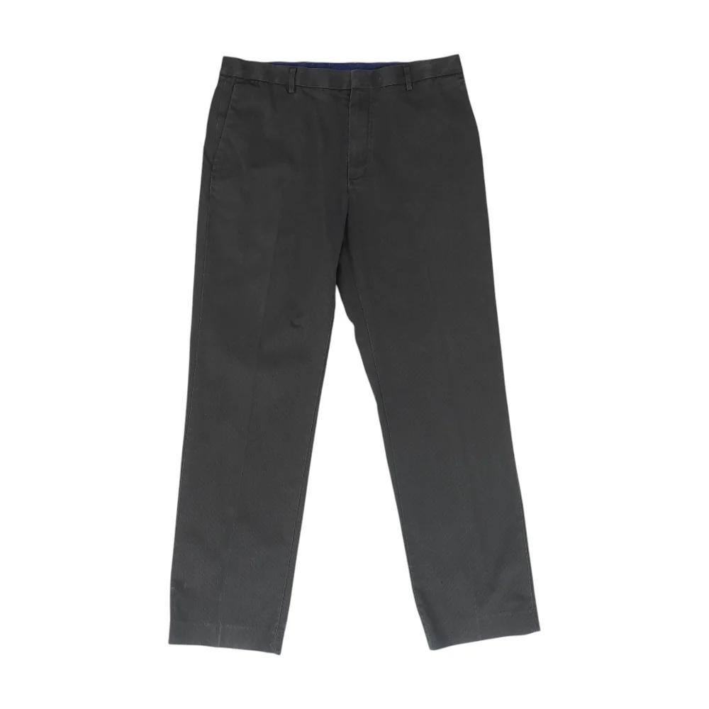 Charcoal Print Slim Pants