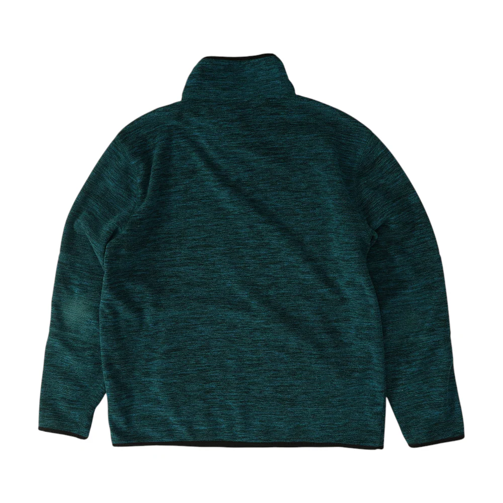 Teal Solid 1/4 Zip Pullover - Image 2