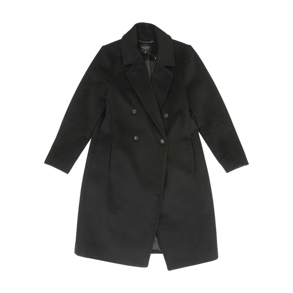 Black Solid Coat