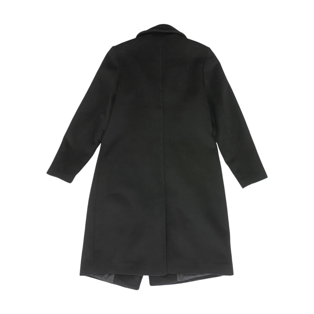 Black Solid Coat - Image 2