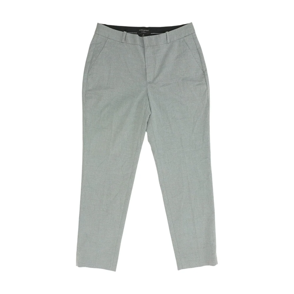Gray Straight Pants