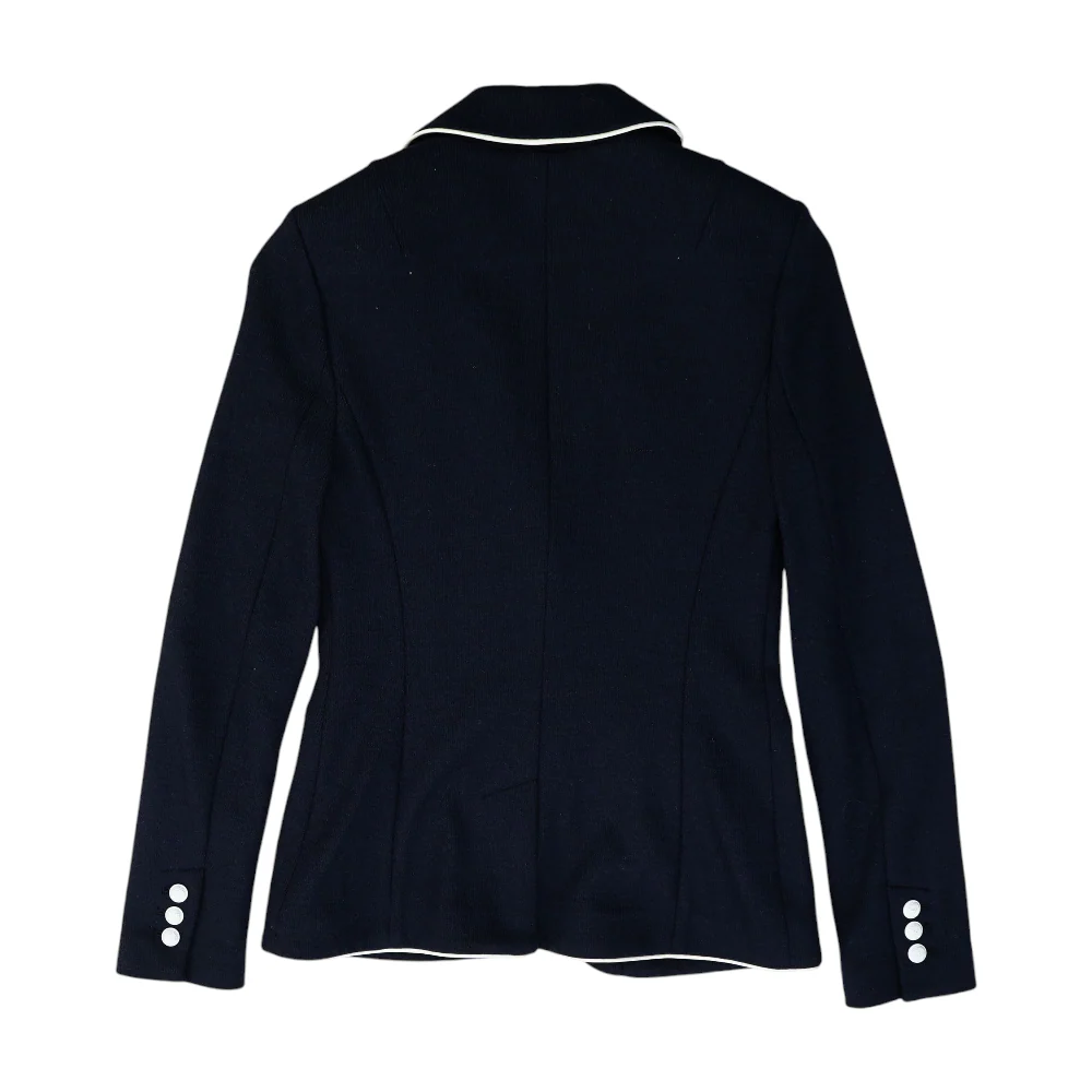 Navy Solid Blazer - Image 2