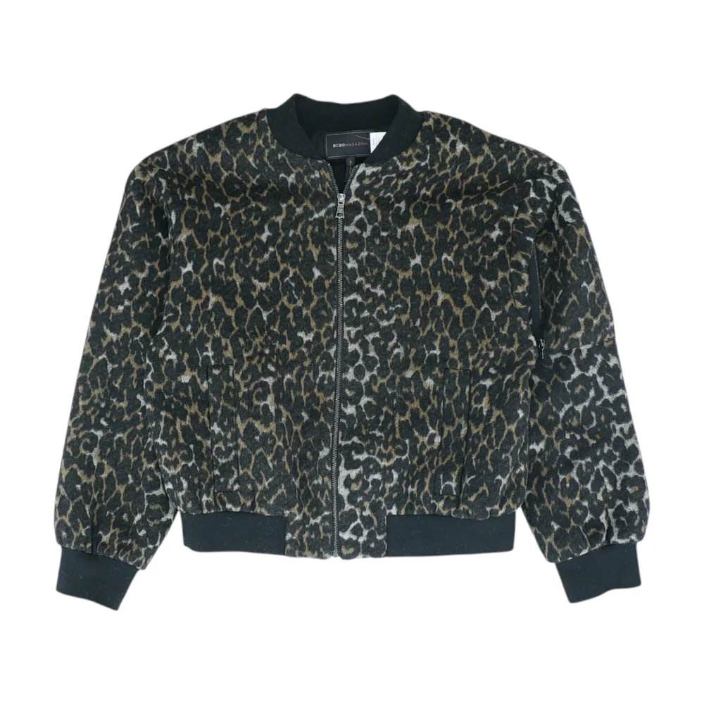 Black Animal Print Jacket