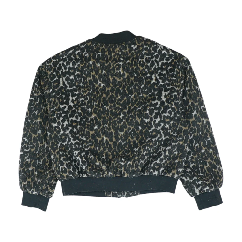 Black Animal Print Jacket - Image 2
