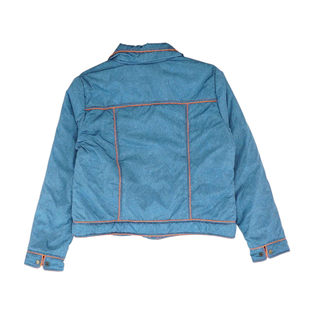 Blue Solid Jacket - Image 2