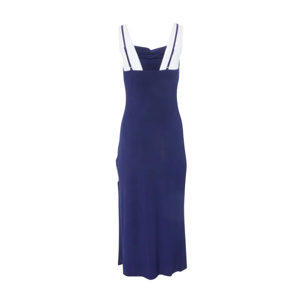 Navy Midi Dress - Image 2