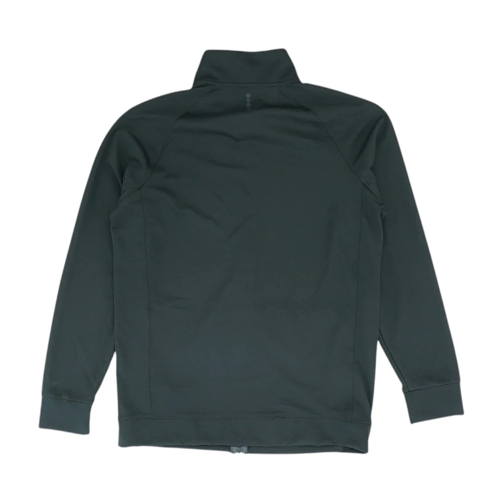 Black Solid Active Jacket - Image 2
