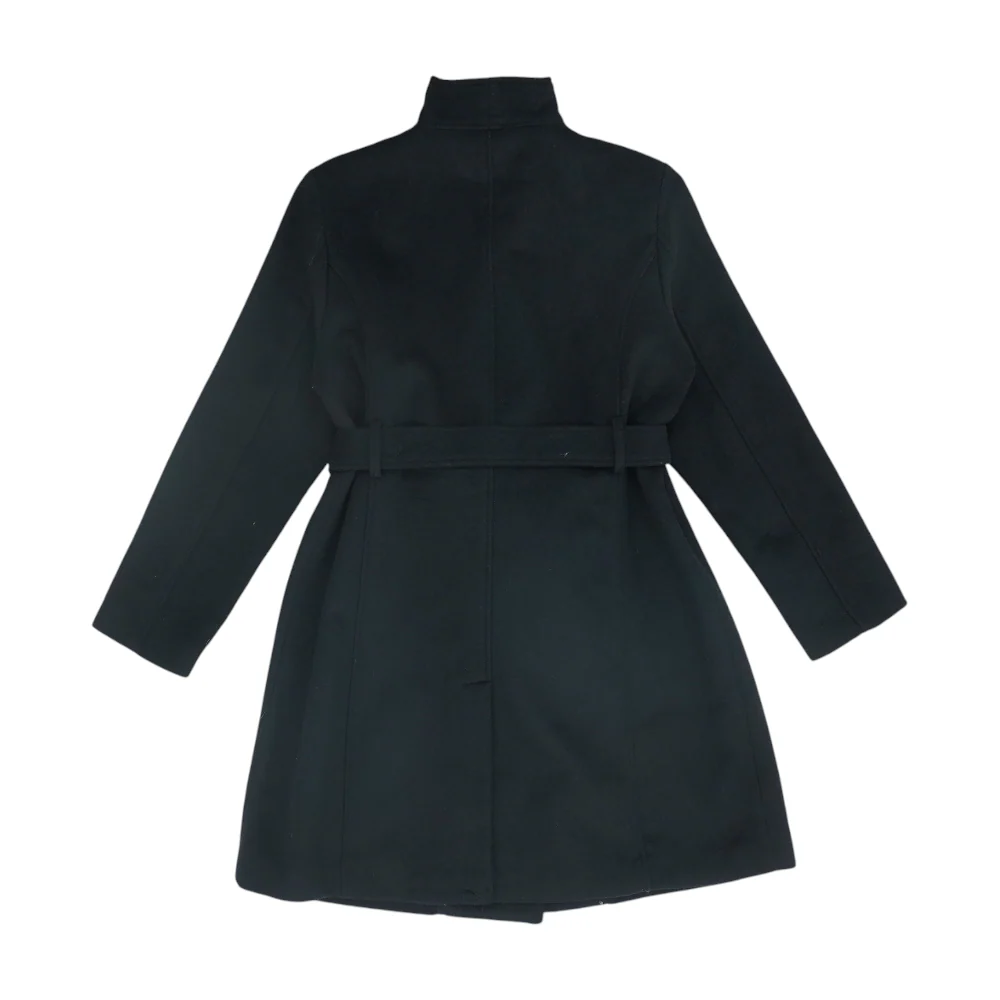 Black Solid Coat - Image 2
