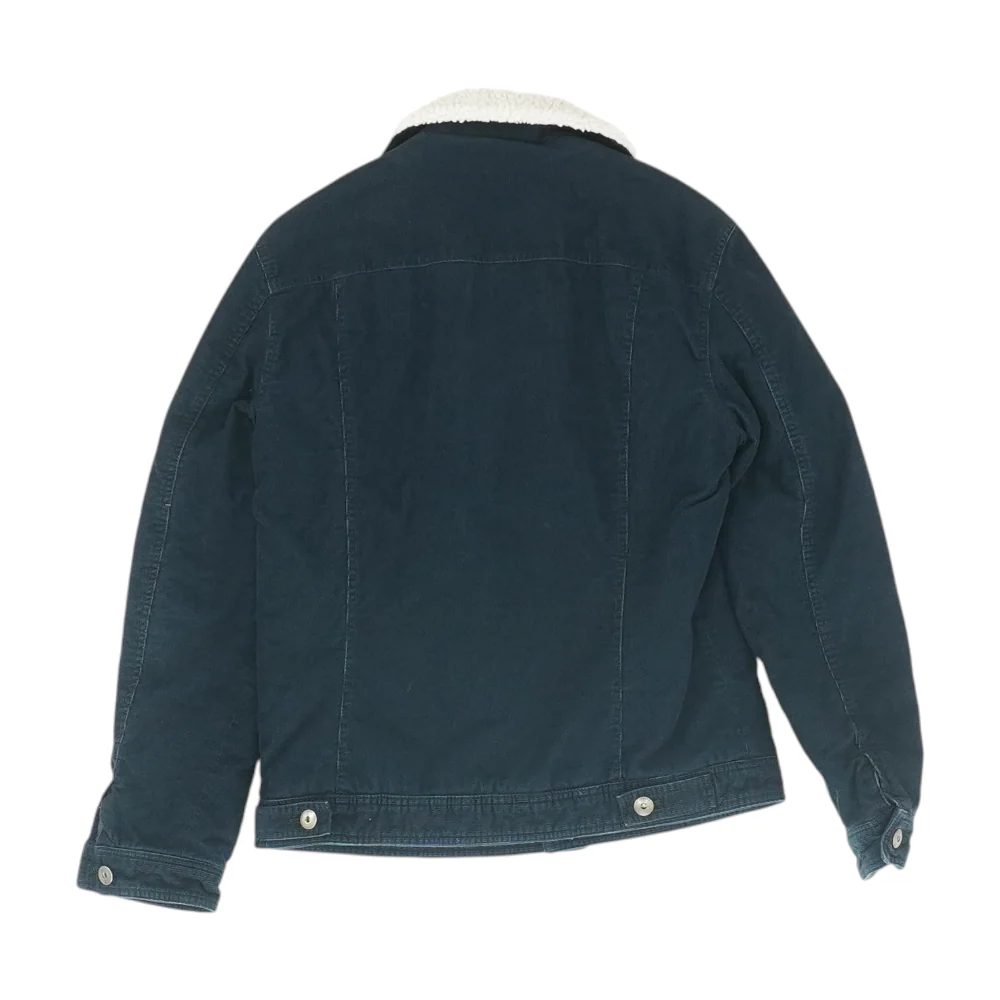 Navy Solid Jacket - Image 2
