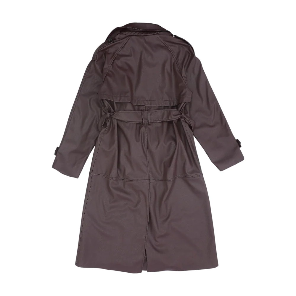 Maroon Solid Coat - Image 2