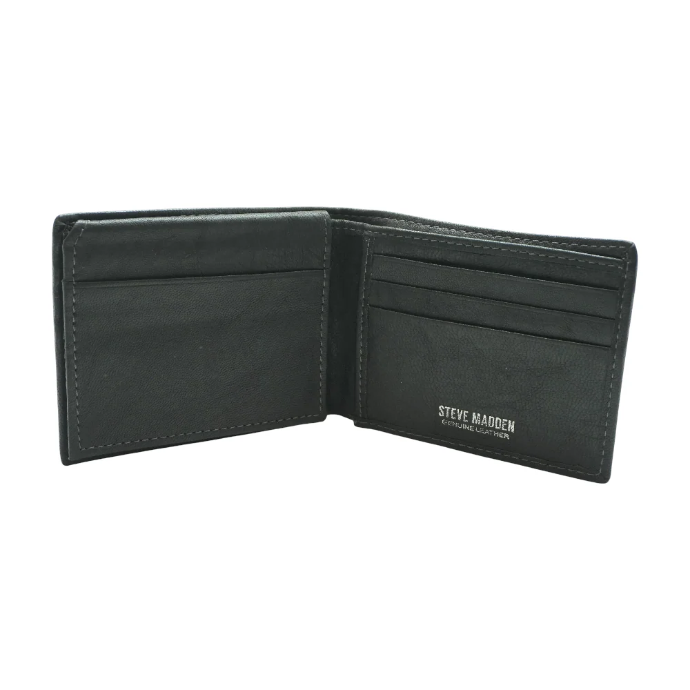 Black Bifold Wallet - Image 3