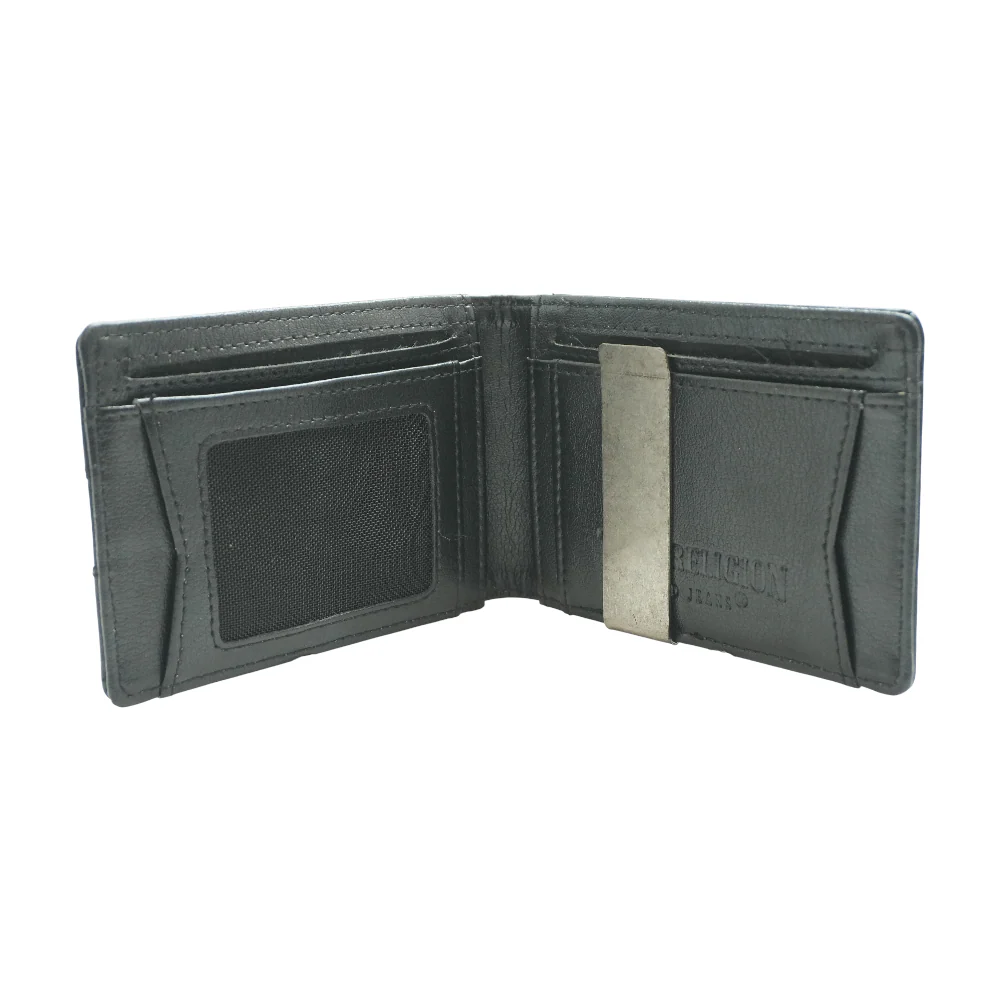 Black Bifold Wallet - Image 3
