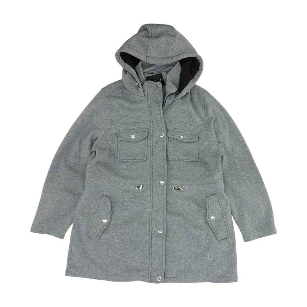 Gray Solid Jacket