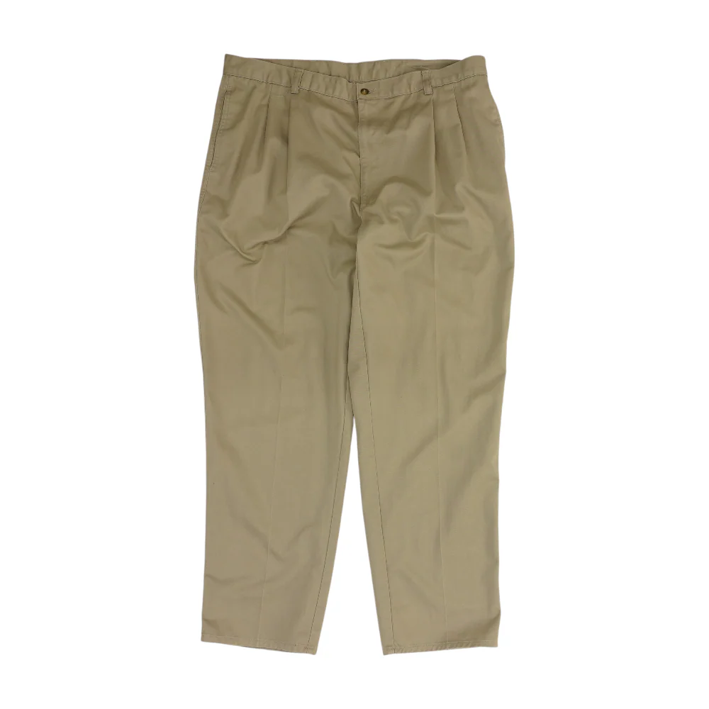 Beige Regular Pants