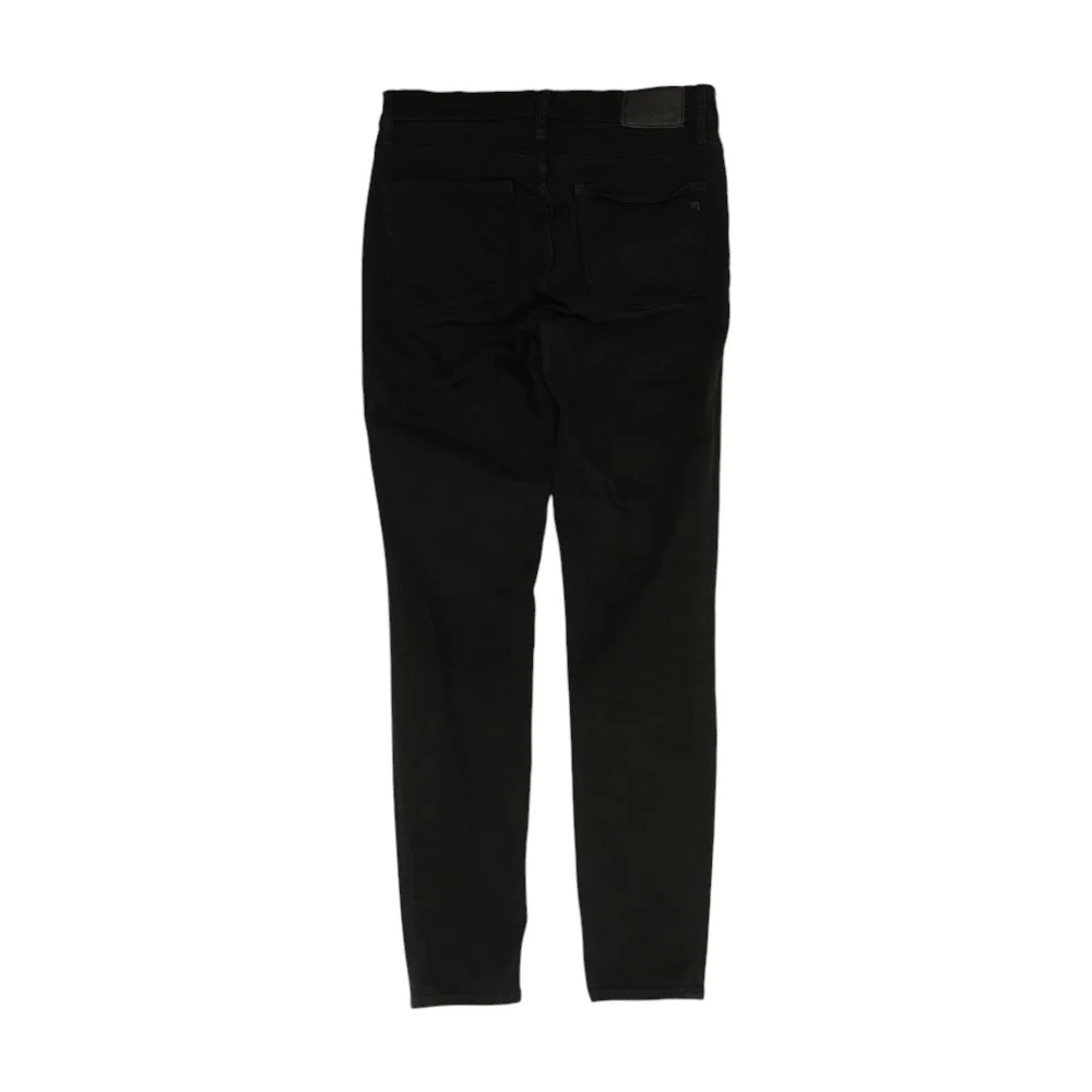 Black High Rise Skinny Leg Jeans - Image 2