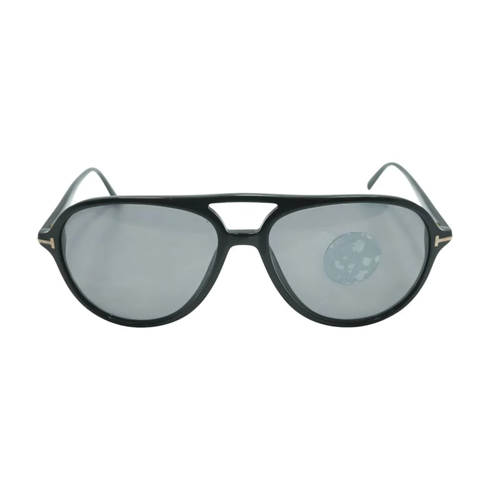 Black Aviator Sunglasses - Image 2