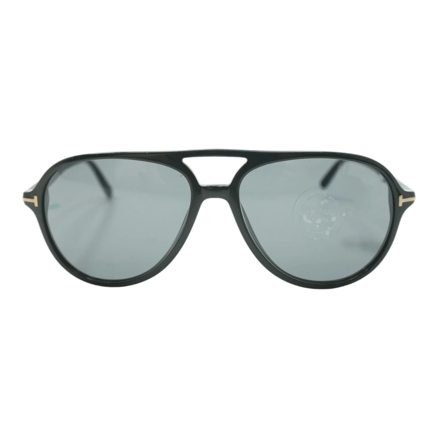 Black Aviator Sunglasses - Image 5