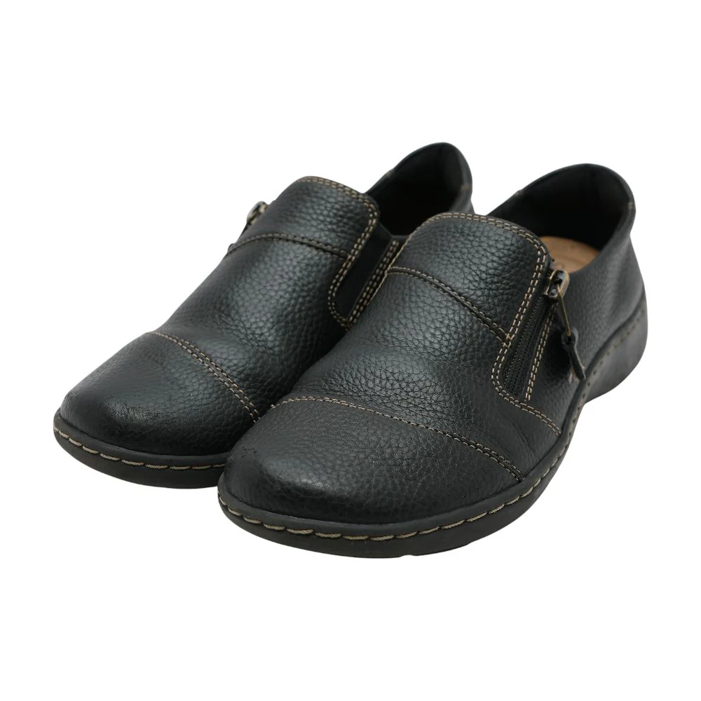 Black Loafer Flats