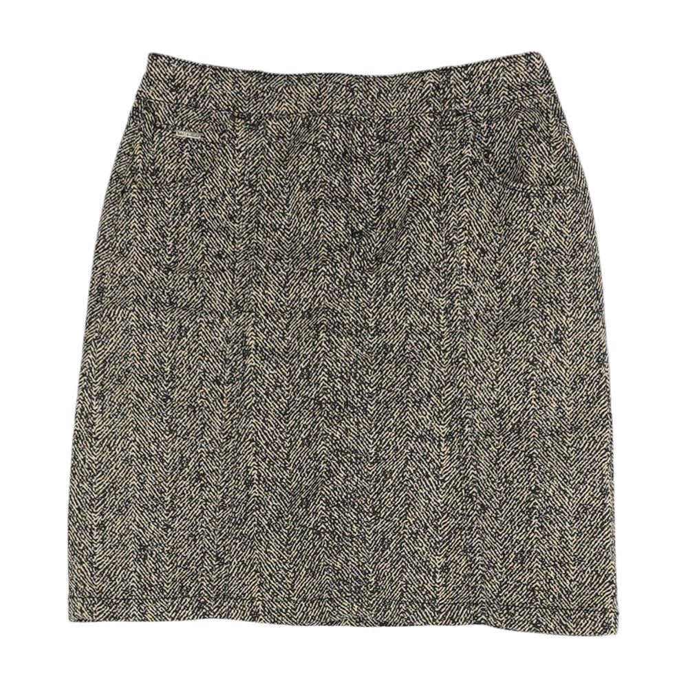 Black Misc Midi Skirt