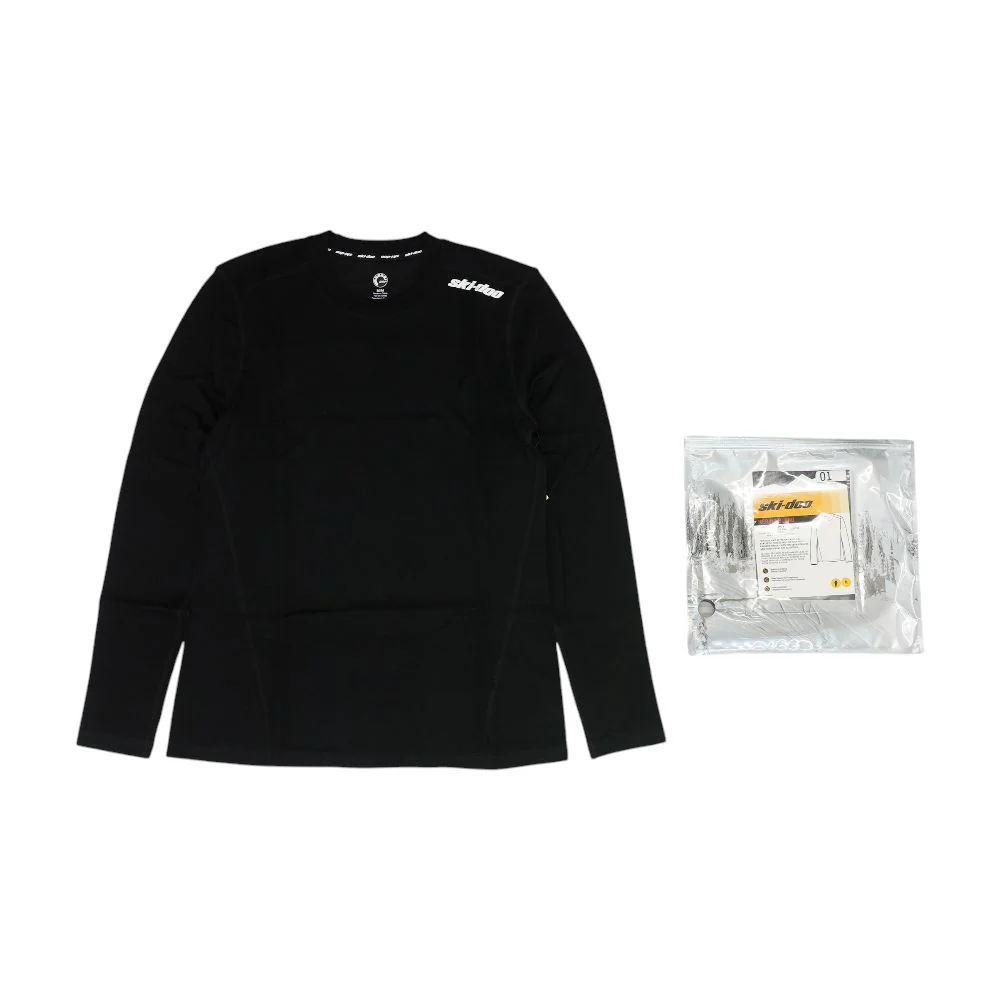 Black Solid Thermal Top