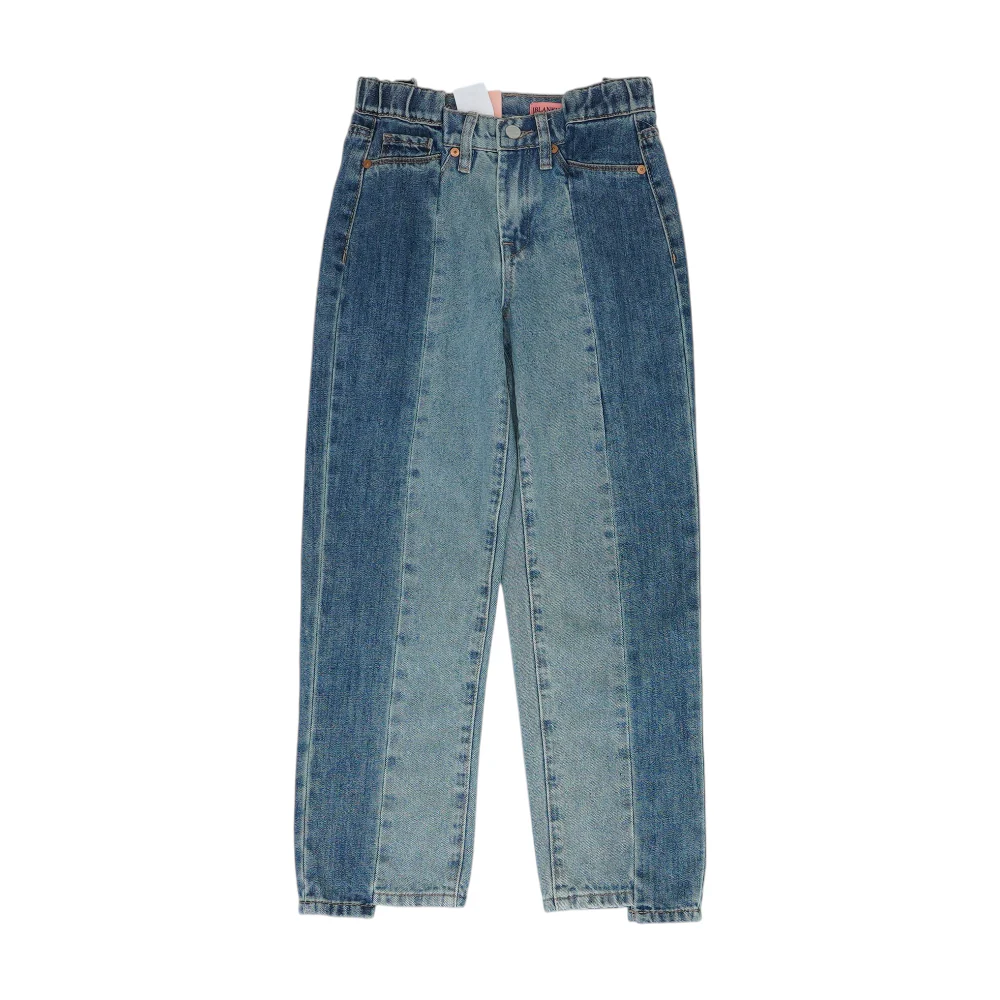 Blue Solid Jeans