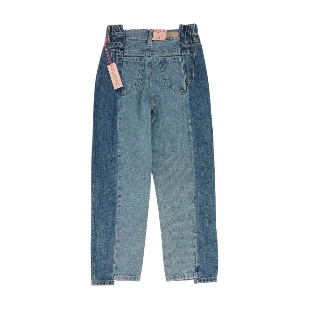 Blue Solid Jeans - Image 2