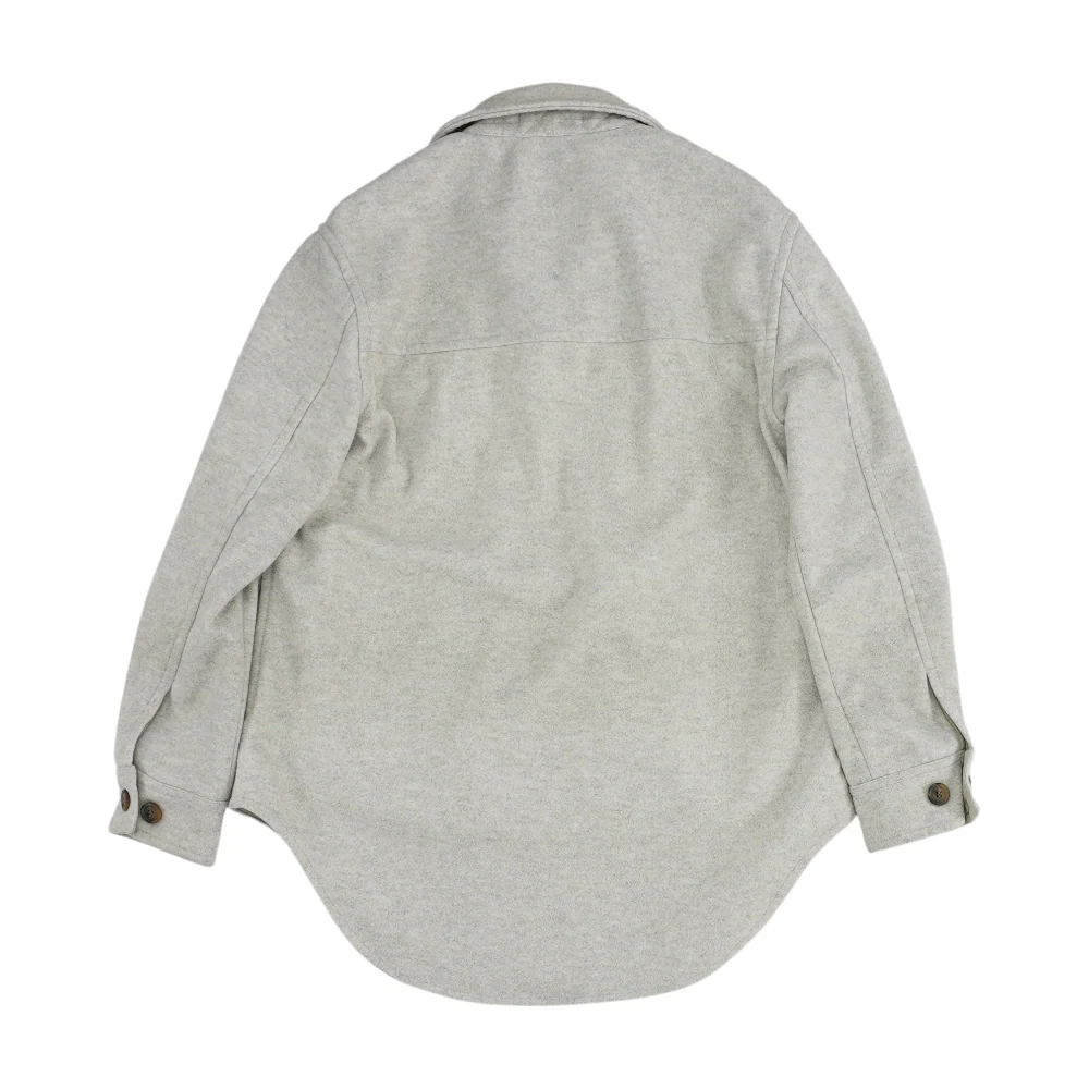 Gray Solid Jacket - Image 2