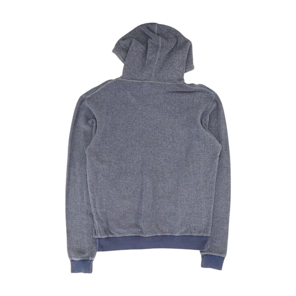 Navy Solid Hoodie Pullover - Image 2