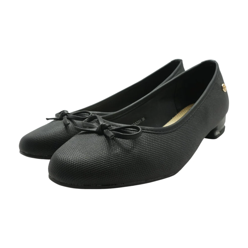 Black Block Heels