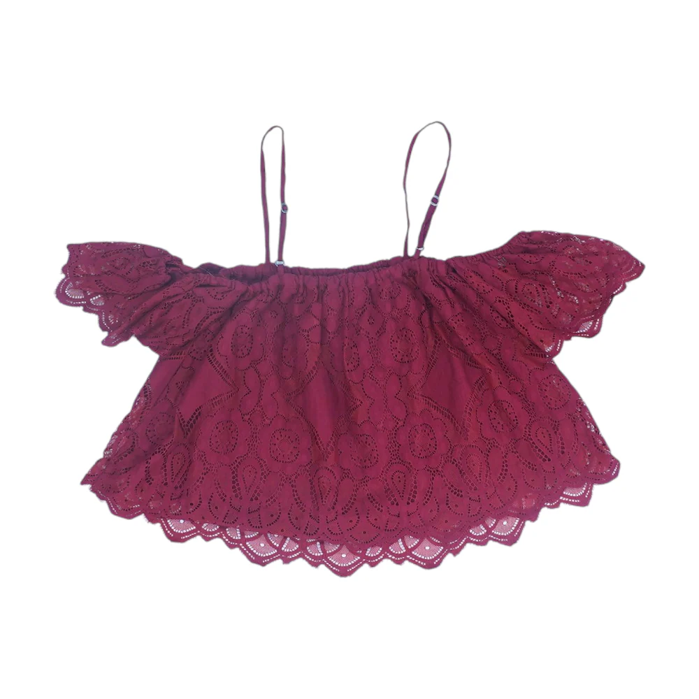 Burgundy Blouse - Image 2