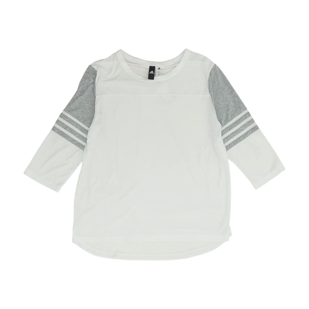 White Color Block Blouse